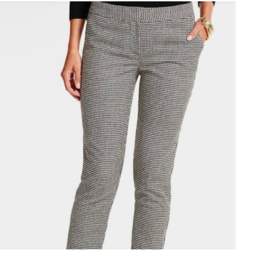 Talbots Wool Blend Houndstooth Pants Women’s Size 16 Petite